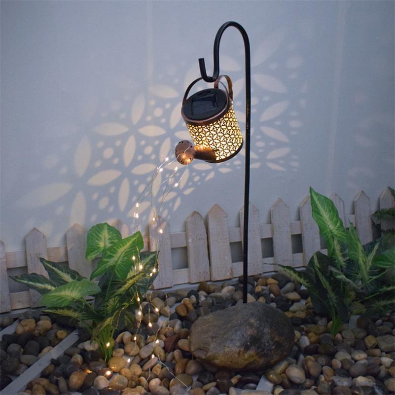 Solar watering can garden light — product information 8