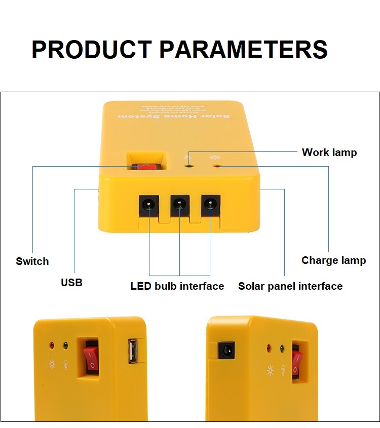 Solar bulb lighting system — product information 8