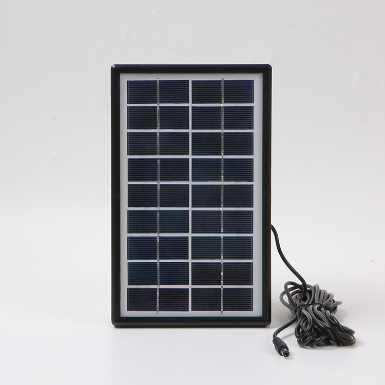 Solar panel lighting system — product information 8