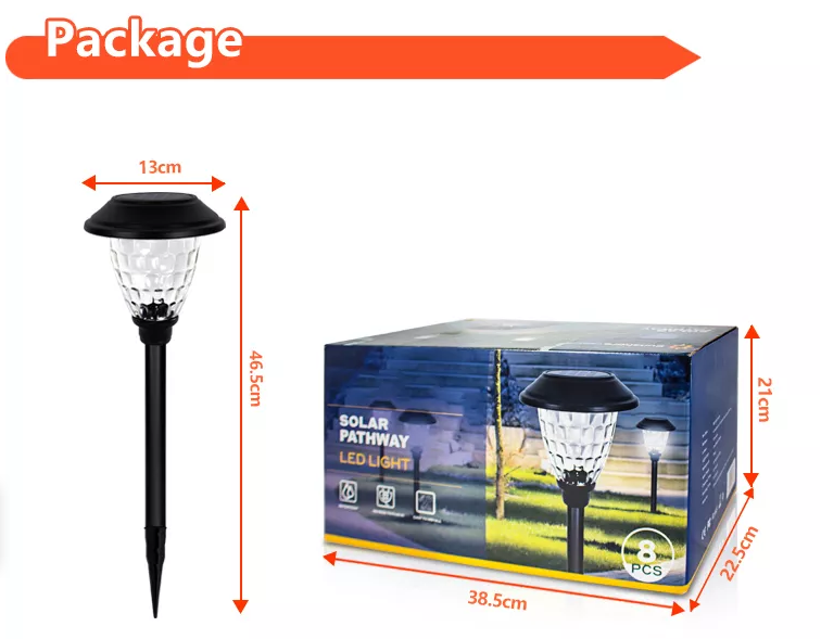 Solar garden lawn light — product information 14