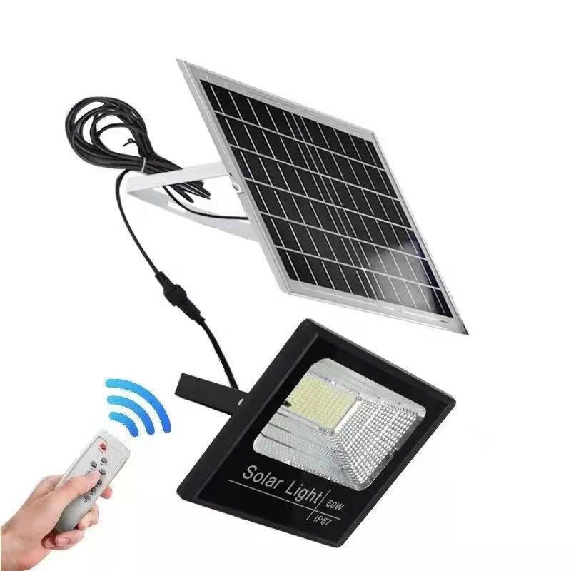 Solar garden floodlight — product information 8
