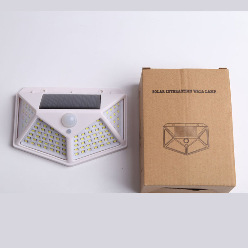 Solar PIR security wall light — product information 25