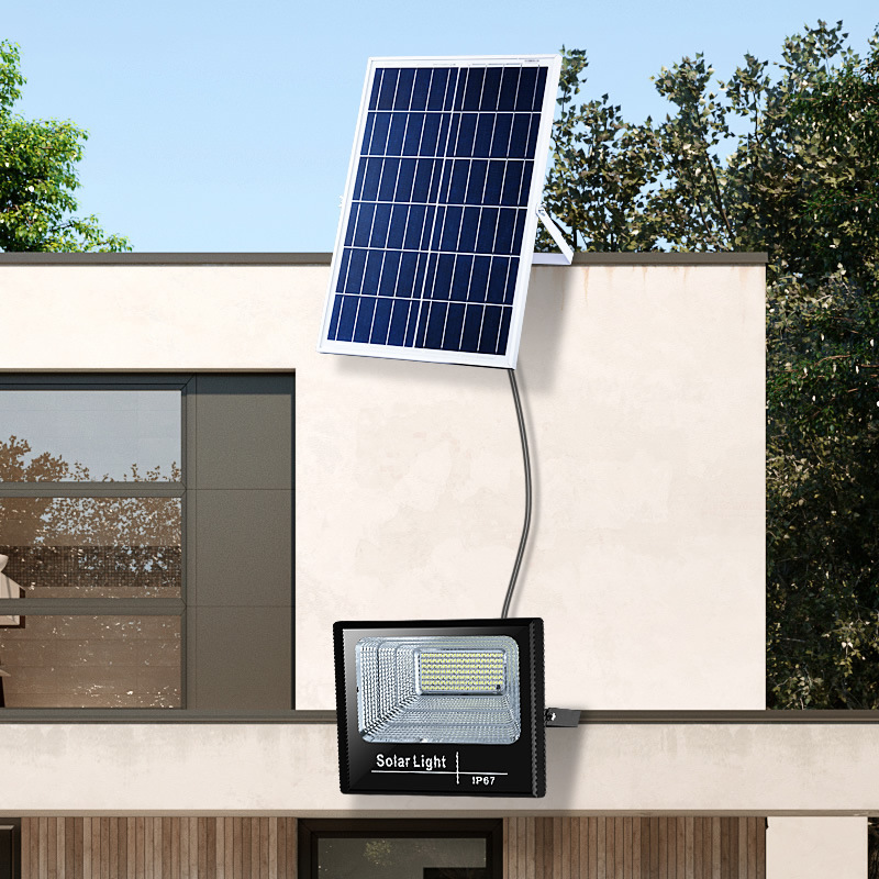 Solar garden floodlight — product information 10