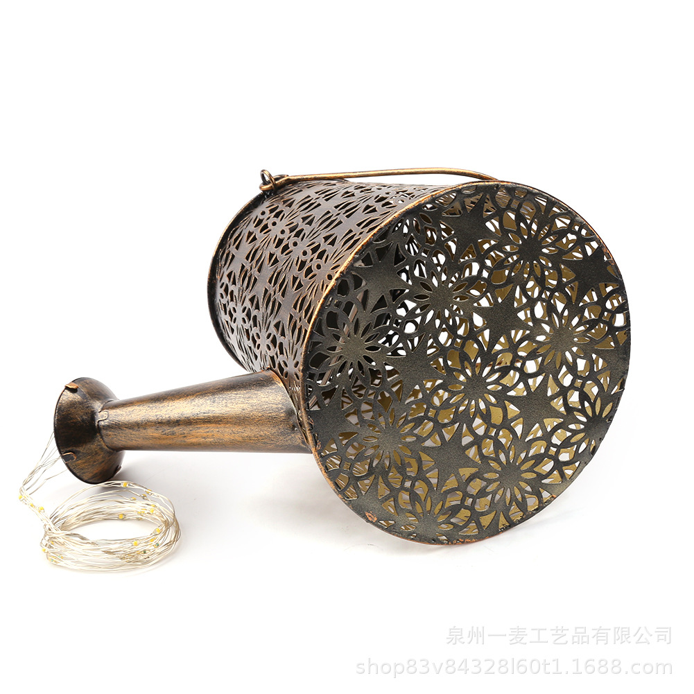 Solar watering can garden light — product information 13