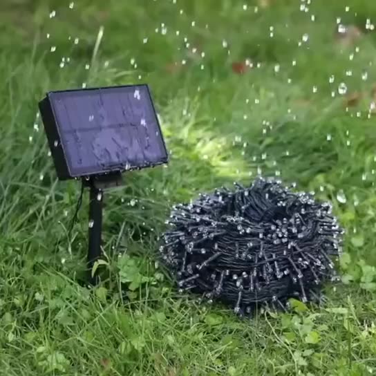 200 LED RGB solar string lights — product information 15