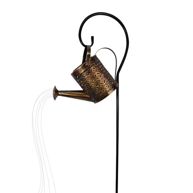 Solar watering can garden light — product information 11