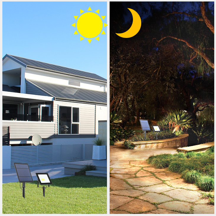 Solar ground spotlight — product information 6