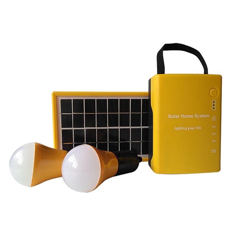 Solar panel lighting system