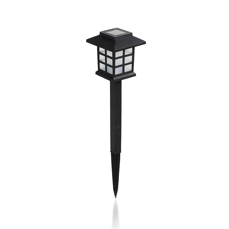 House-shaped solar lawn light