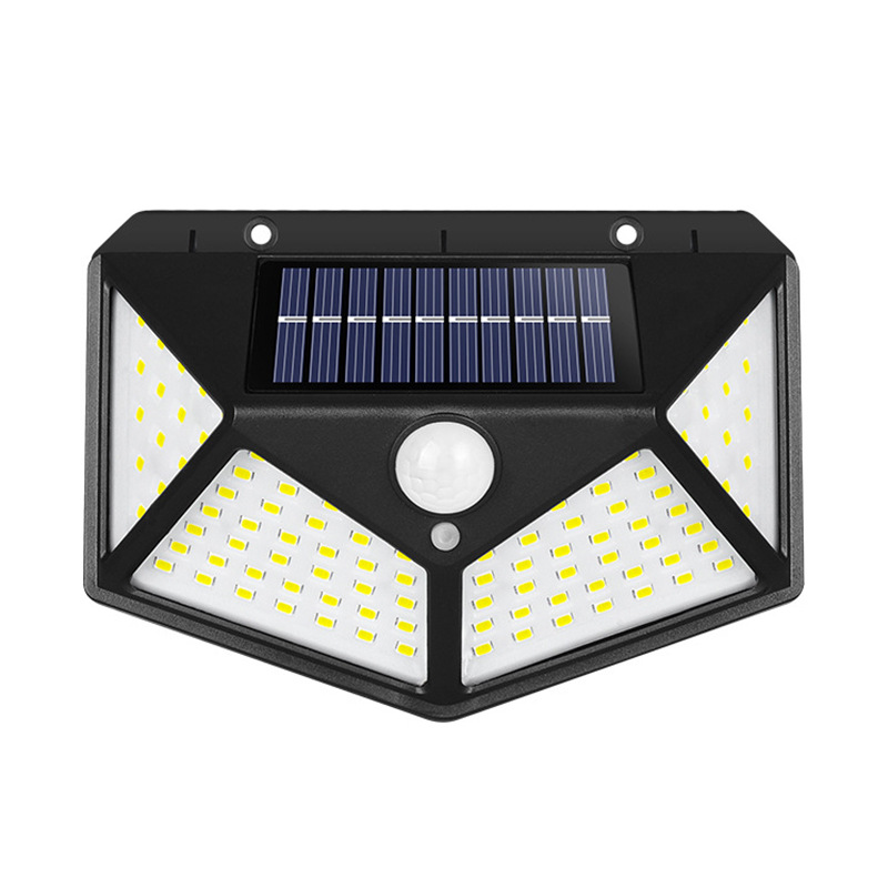 Solar motion sensor wall light