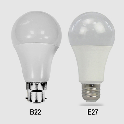 Office CE ERP FCC E27 Certificate High Lumen LED Bulb A19 A60 7W 9W 12W 15W 18W Manual Button LED Light Bulb