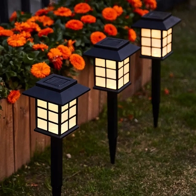 Solar Garden Lights IP65 Waterproof Solar Pathway Lights for Garden Yard Landscape