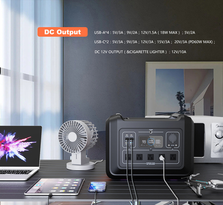 The Latest Pure Sine Wave Inverter Type 2400w Solar Power Station for Outdoor Emergency