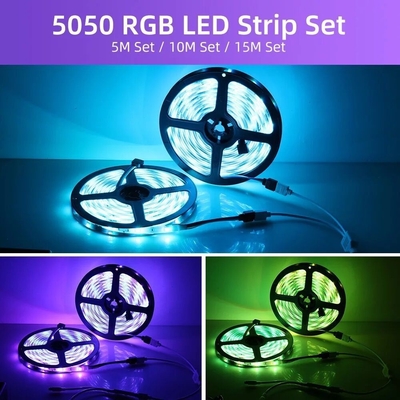 85-265V 2600lm/10m 5100lm/20m 10000lm Smart Wifi Remote Control Flexible Rgb Led Strip