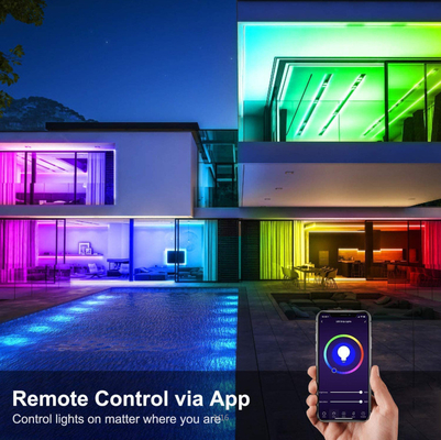 Flexible LED Strip Lights Smart Remote Control RGB Light for Energy and Mood Lighting
