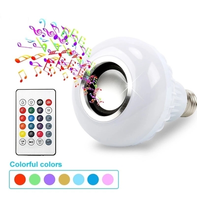 Rgb w Light Color Custom Speaker Lightbulb White Smart Speaker Bulb Rgb Led Music Bulb
