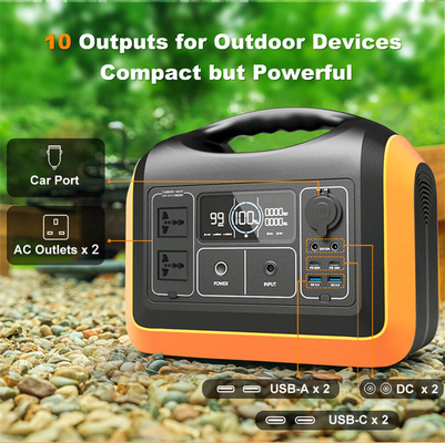 Wireless Portable Power Station for Phone / Drone / Camera / Car Refrigerator 1200w