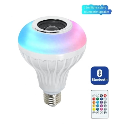 White Led Music Bulb with Bluetooth and Remote Control Operating Temperature -45-50°C