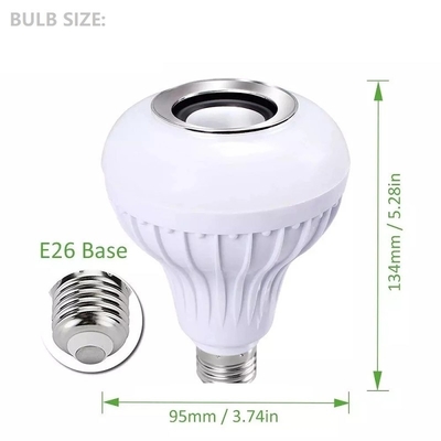 Smart Speaker Bulb RGB W Temperature Music Light with 80lm/w Luminous Efficiency