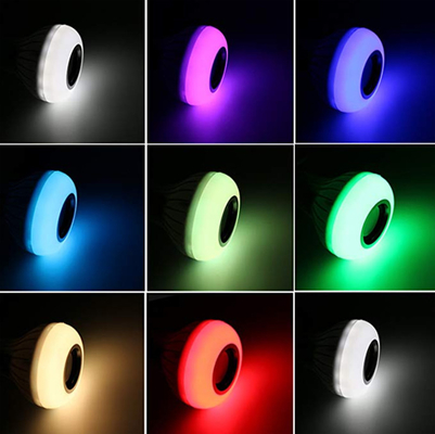 Smart Speaker Bulb RGB W Temperature Music Light with 80lm/w Luminous Efficiency