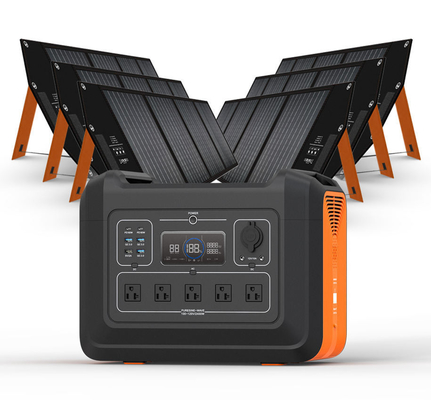 MPPT Controller Mobile Solar Power Station for Phone / Drone / Camera / Car Refrigerator