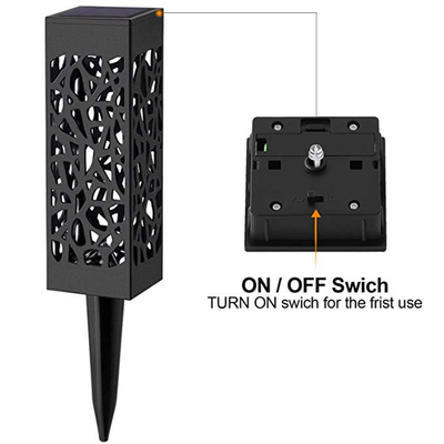 50lm Decorative Solar Garden Lamp for Pathway Lighting in -20 50C Working Temperature