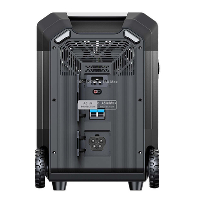 AC Adaptor Portable 5000w Solar System Power Station With Solar Pane Battery For Camping