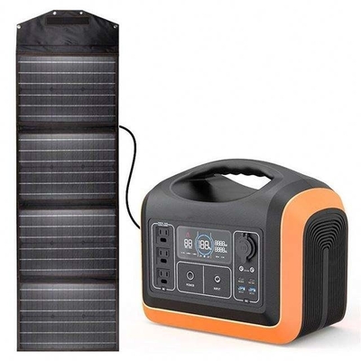 110V-240V Output Voltage 1800w Solar Generator Power Station Portable With Solar Panel