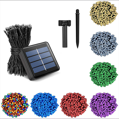 Outdoor Decorative Lighting Waterproof Solar String Lamp for Garden Christmas Tree