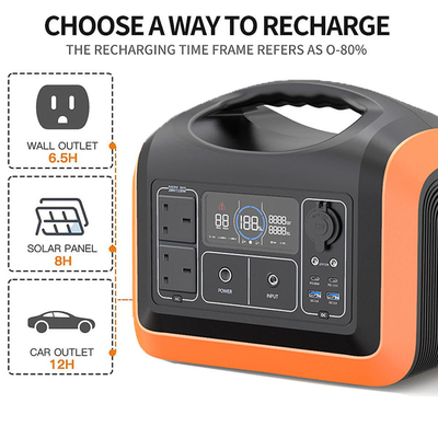 1200w Lifepo4 Lithium Battery Power Station for Phone / Drone / Camera / Car Refrigerator
