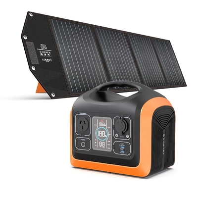 LiFePO4 Battery Type 600W Portable Solar Generator Panel Sets for On-the-go Charging