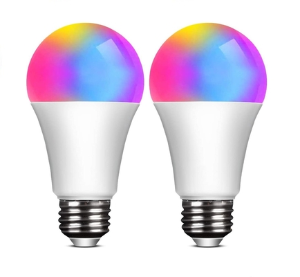 7w Wi-fi Tuya Led A Bulbs Rgbw Color Changing Led Bulb Light E27 Auto Led Wifi Smart Bulbs for Hotel