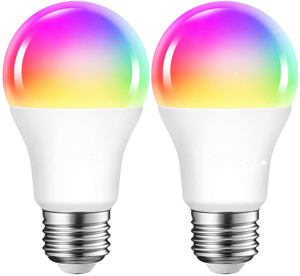 7w Wi-fi Tuya Led A Bulbs Rgbw Color Changing Led Bulb Light E27 Auto Led Wifi Smart Bulbs for Hotel