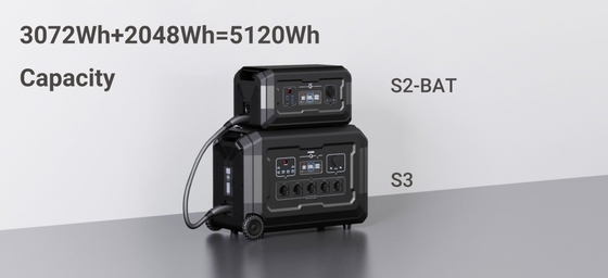 ABS PC Material 3600W Solar Generator for Outdoor Camping and Emergency Power Supply
