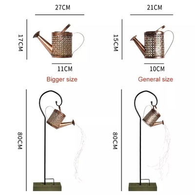 Solar Powered Outdoor Garden Courtyard Water Kettle Decorative Light with IP44 Rating