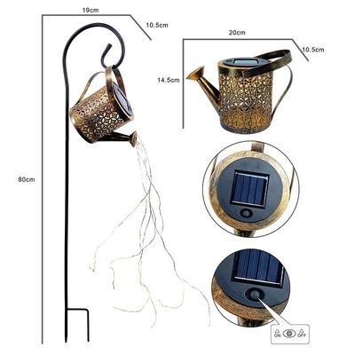 High Brightness Solar Kettle Lights for Outdoor Garden Lighting Solutions Service Other
