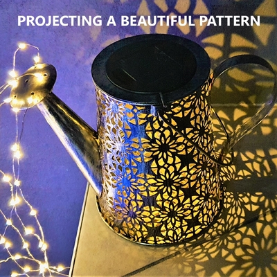 Continuous Lighting Time 8-10h Solar Kettle Light for Outdoor Decorative Lighting