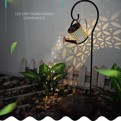 Continuous Lighting Time 8-10h Solar Kettle Light for Outdoor Decorative Lighting