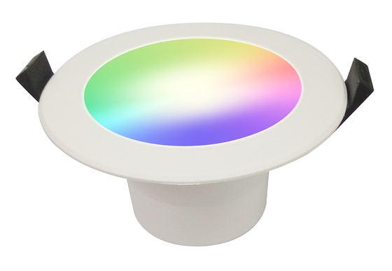 Multicolor Smart Led Downlight with Wifi Tuya App Control and Rgbcw Dimming Function