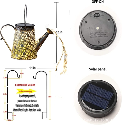 Support Dimmer Solar Powered Outdoorsdecorative Lights for Beautiful Garden Landscape