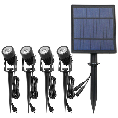Other Lighting Solutions Service Solar Powered Multi Colors Garden Landscape Spotlights