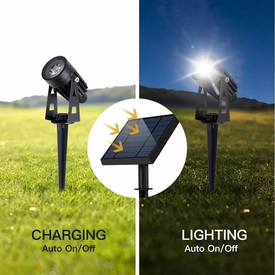 Other Lighting Solutions Service Solar Powered Multi Colors Garden Landscape Spotlights
