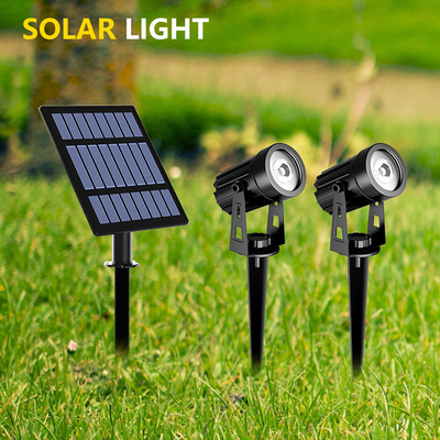 Other Lighting Solutions Service Solar Powered Multi Colors Garden Landscape Spotlights
