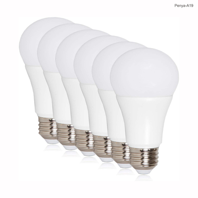 White LED Light Source Incandescent Bulb Light A60 Type LED Bulb for Power Factor PF 0.95