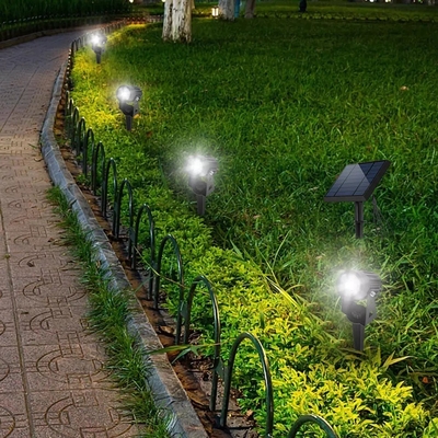 Cool White/Warm White/Multi Color Solar Landscape Spotlights for Garden Path Lighting