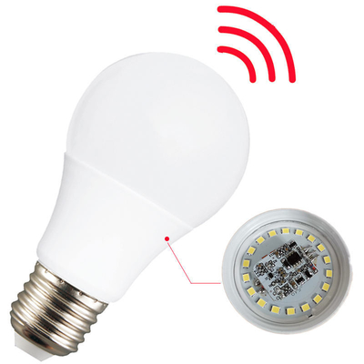 5w 7w 9w 12w 18w 220v E27 B22 Led Bulbs Motion Sensor Led Radar Night Light Smart Bulb