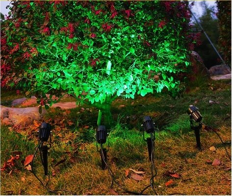 Cool White/Warm White/Multi Color Solar Landscape Spotlights for Garden Path Lighting