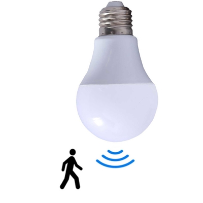 5w 7w 9w 12w 18w 220v E27 B22 Led Bulbs Motion Sensor Led Radar Night Light Smart Bulb