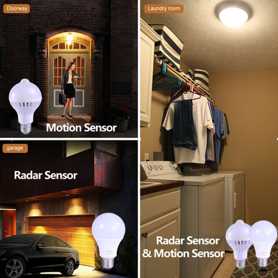 Sensor Switch Mode High Lumens Infrared Pir Motion Sensor Light Bulb with Smart Bulb