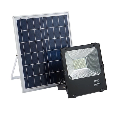 40w 60w 100w 200w Solar Spot Flood Light High Lumens and IP67 Waterproof for Garden
